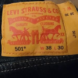 Men's Levi's 501 Button Fly